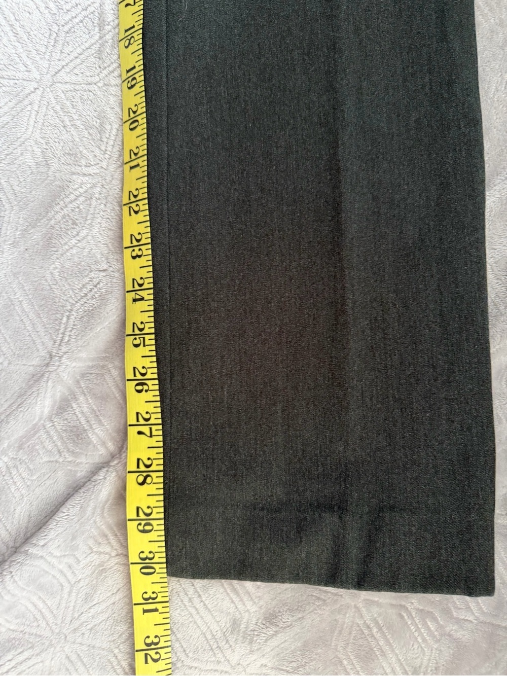 Lauren Ralph Lauren Heather Green / Dark Brown Pants - Picture 7 of 7
